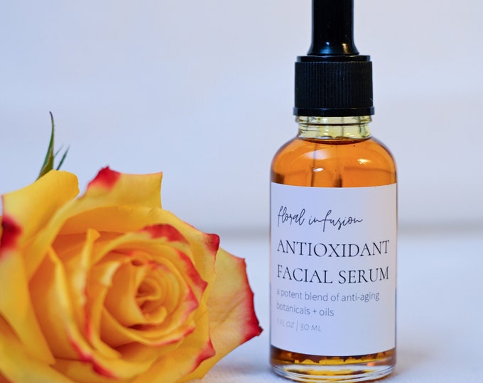 Antiaging face oil glow facial serum organic Etsy