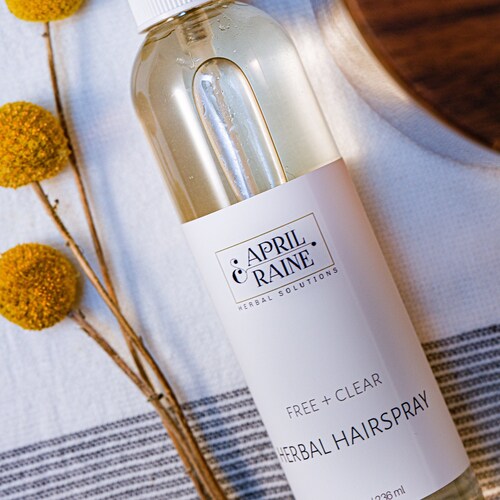 Hairspray Alchohol Free Hairspray Herbal Hairspray All Etsy