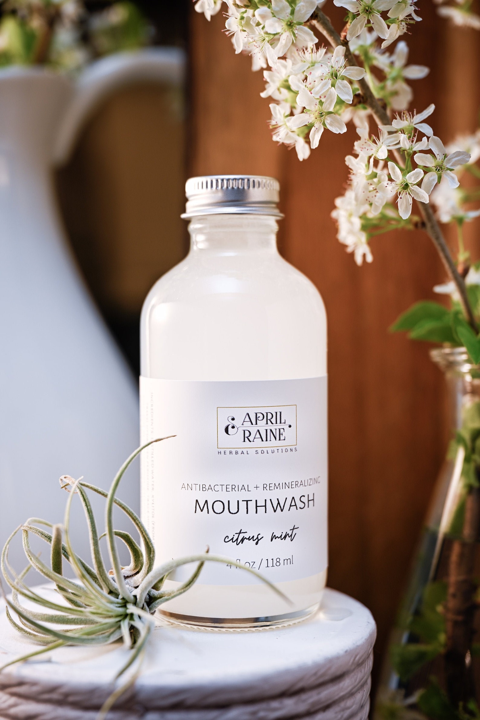 Herbal Mouthwash Antibacterial Mouth Wash Oral Health Etsy