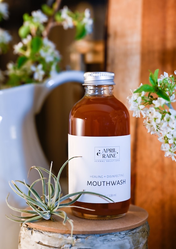 Disinfecting Herbal Mouth Wash Oral Health Cavity Etsy