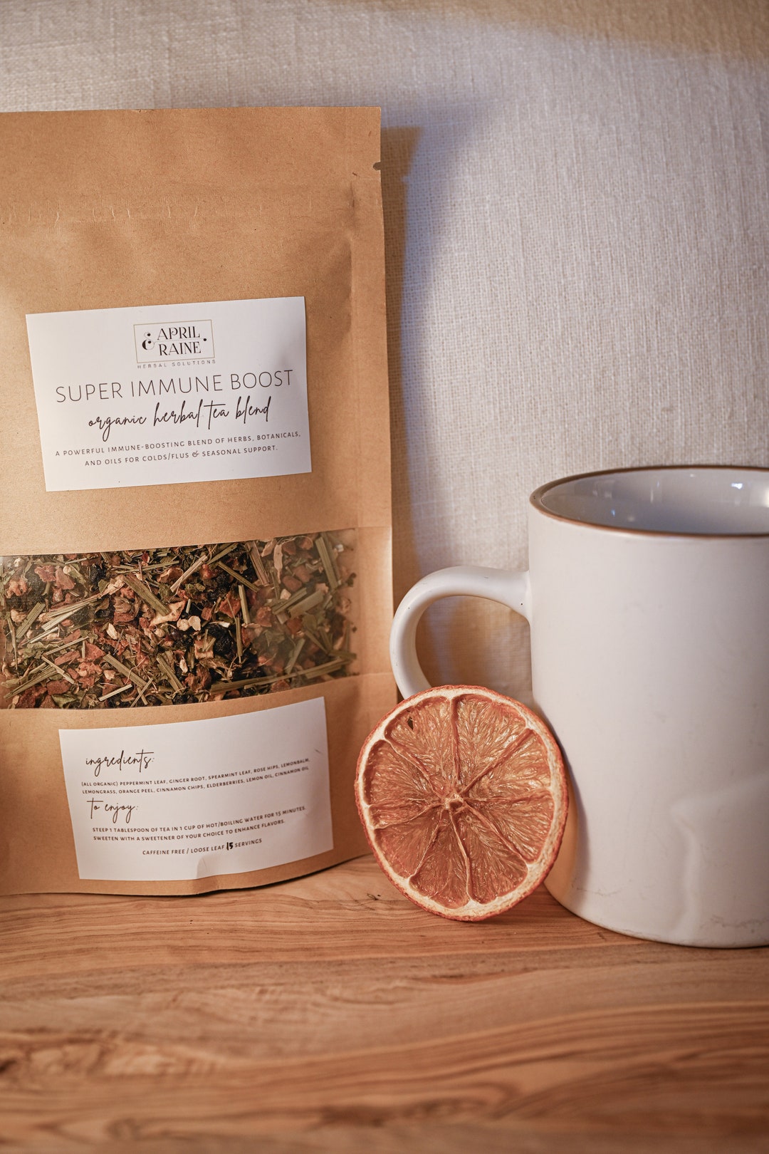 Immune Boosting Tea | Immune Support Herbal Tea Blend | Organic Herbal ...