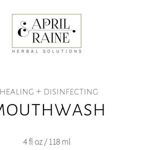 disinfecting herbal mouth wash oral health cavity prevention pain relief antibacterial antiseptic image 2