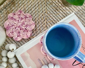 Scalloped Edge Coaster Crochet Pattern