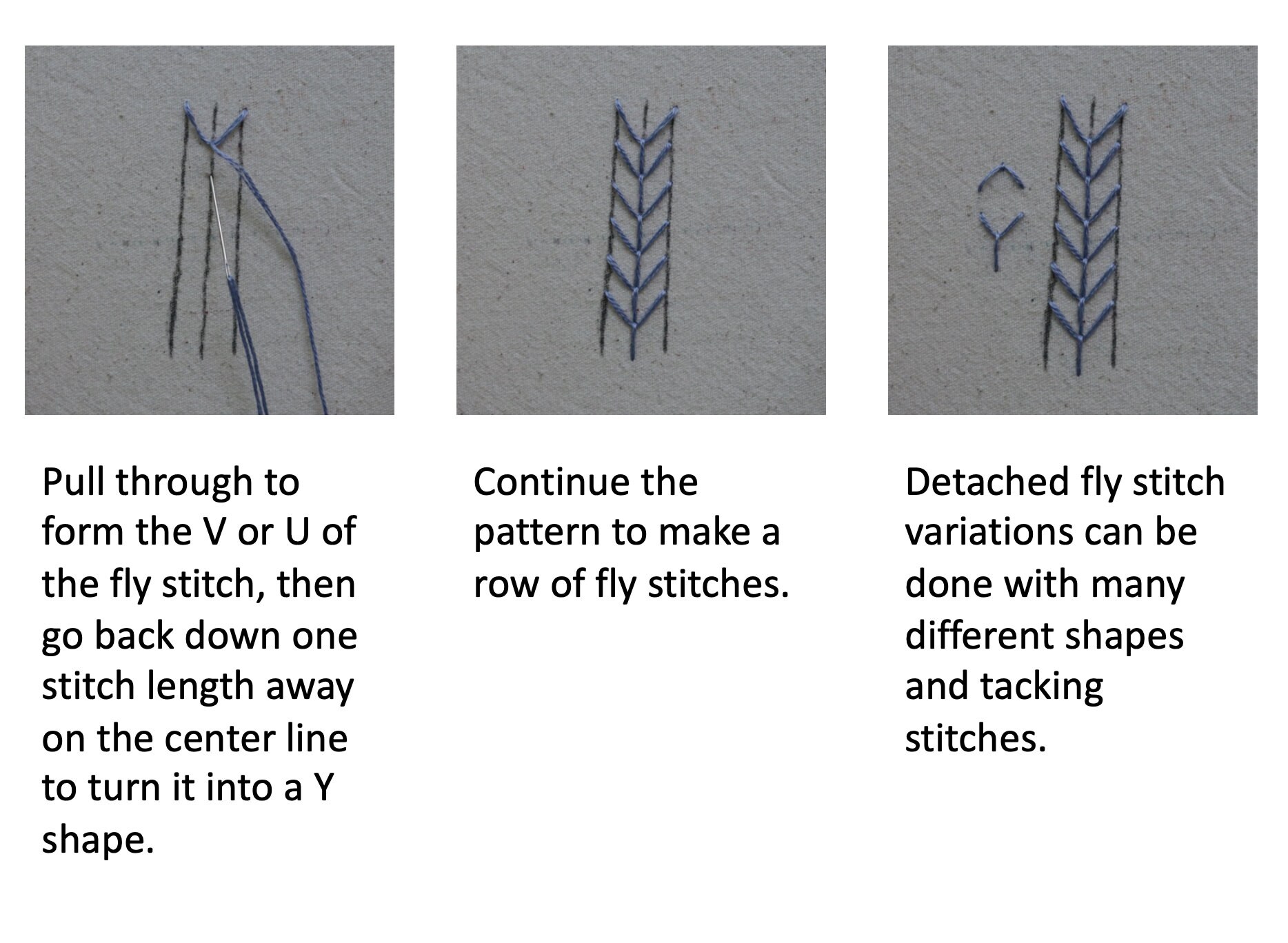 Basic Stitch Guide for Embroidery Beginners Step-by-Step | Etsy