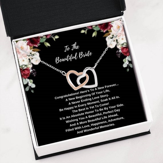 Gift for Bride From Maid of Honor, Sister, Bridesmaid, Mom, Best