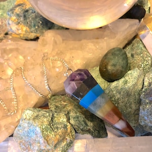 7 Chakra Pendulum | Chakra Clearing Pendulum