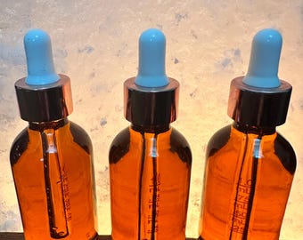 Honey Oudh Perfume Oil – Amber Resin Attar, Rose Gold Dropper Bottle