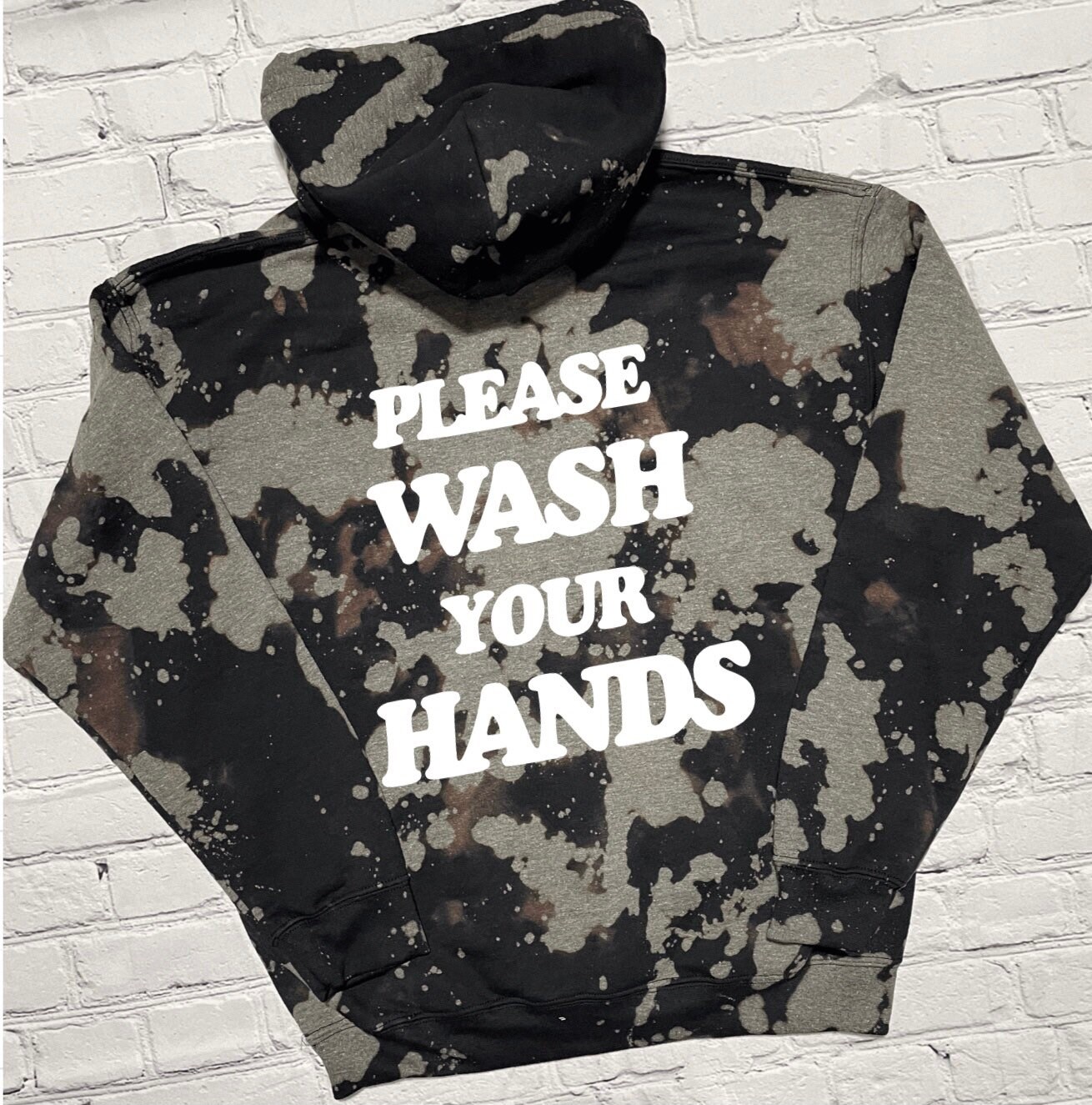 Please Wash Your Hands Hoodie Etsy