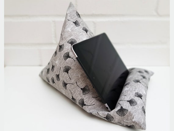 Pouf tablette / iPad / coussin pyramidal / coussin tablette
