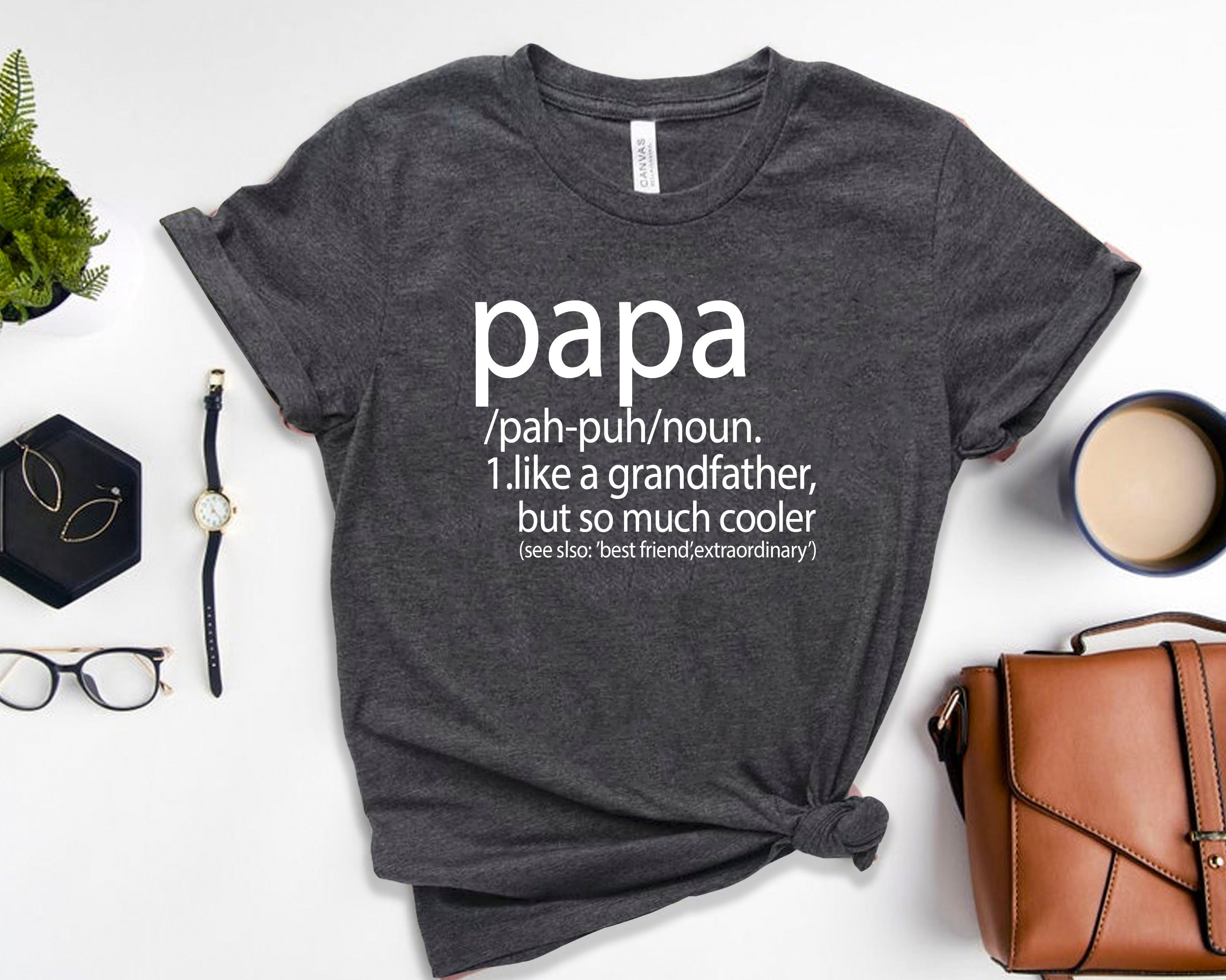 Papa Shirt for Father's Day Gift Papa Definition T Shirt - Etsy UK