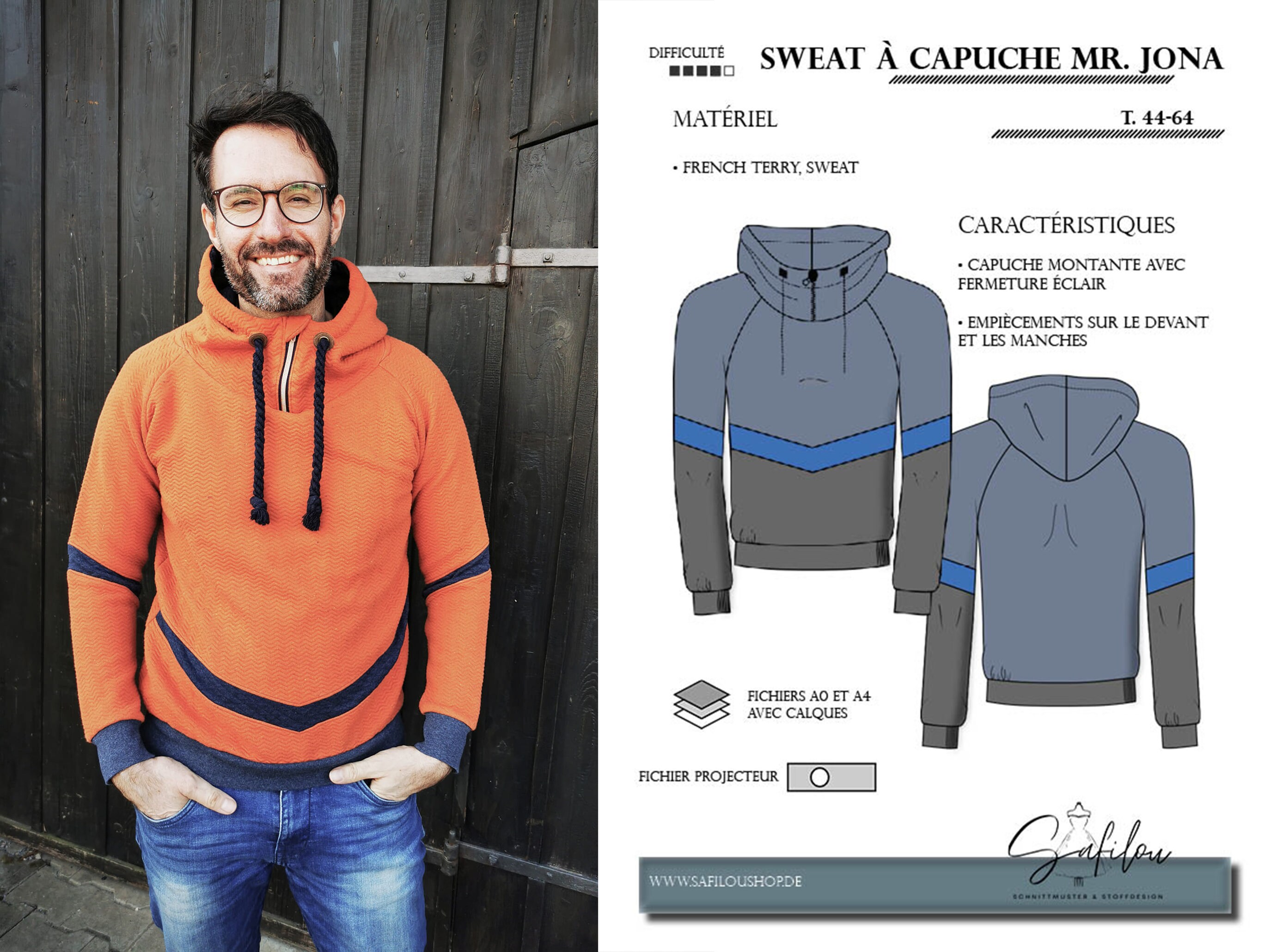 Sweat Capuche Homme Etsy