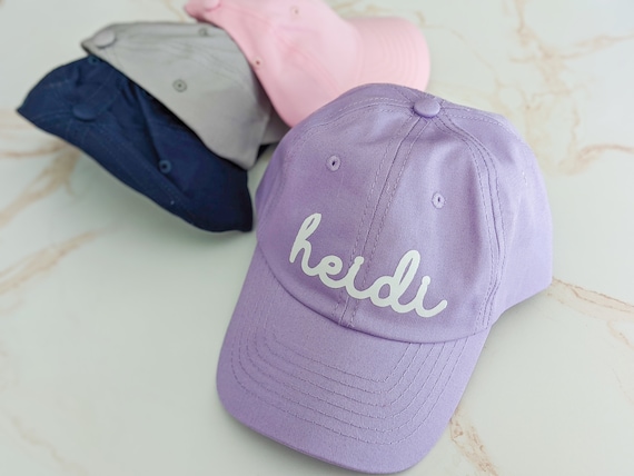 Personalized Baby Baseball Hat Custom Twill Name Baby Infant Hat