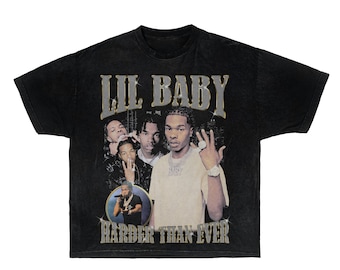 Lil Baby 90s retro rap tee | Bootleg rap tee | Vintage 90s rap tee