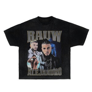 Rauw Alejandro 90s retro rap tee | Bootleg rap tee | Vintage 90s rap tee | Reggaeton Vintage Shirt