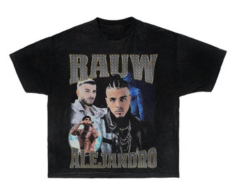Rauw Alejandro 90s retro rap tee | Bootleg rap tee | Vintage 90s rap tee | Reggaeton Vintage Shirt