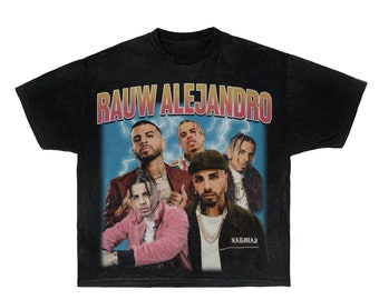 Rauw Alejandro 90s retro rap tee | Bootleg rap tee | Vintage 90s rap tee