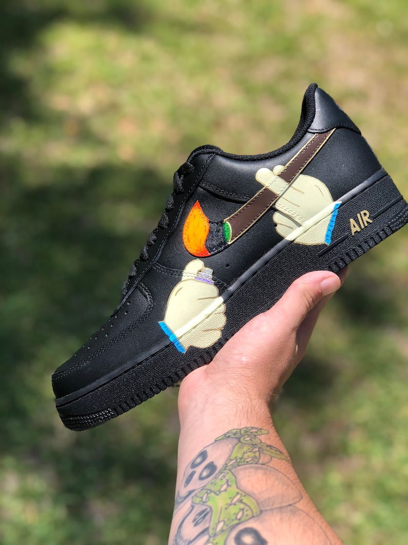 air force 1 custom weed