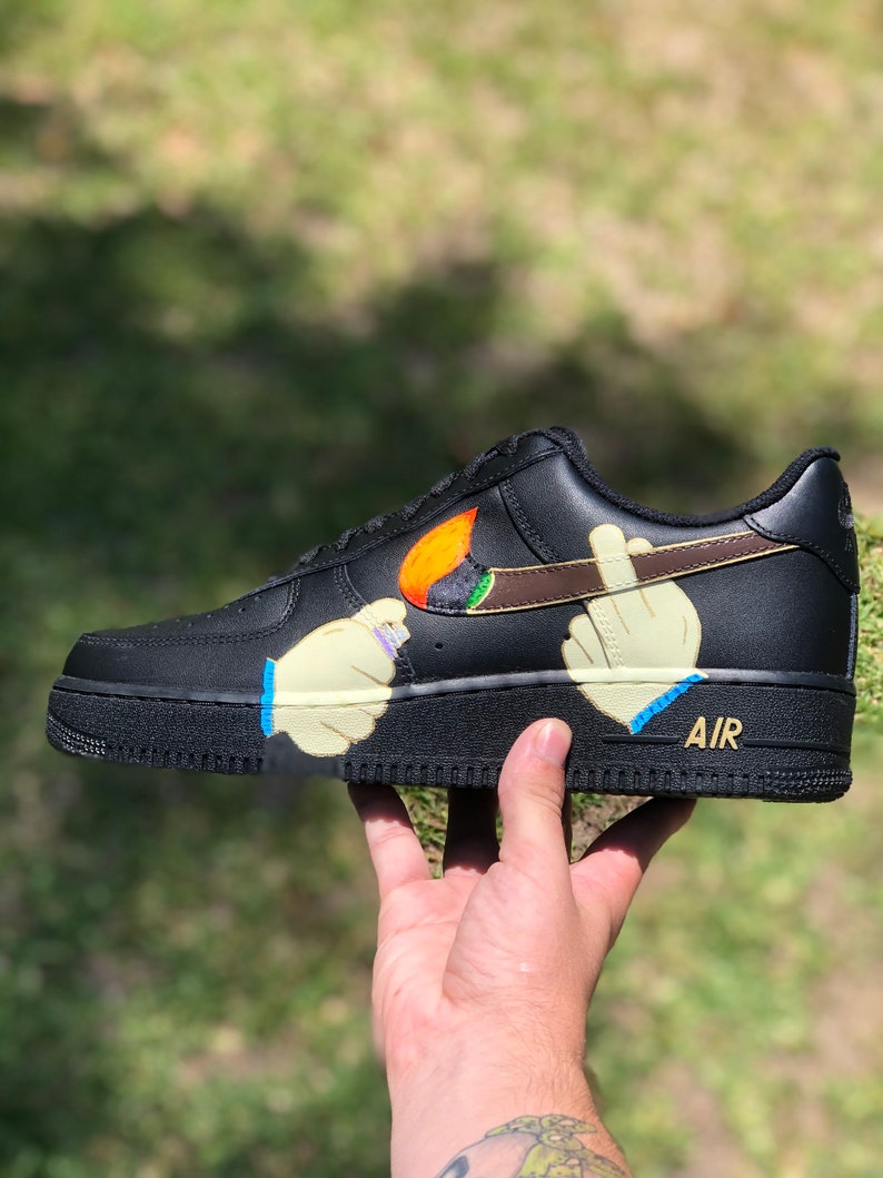 air force 1 custom weed