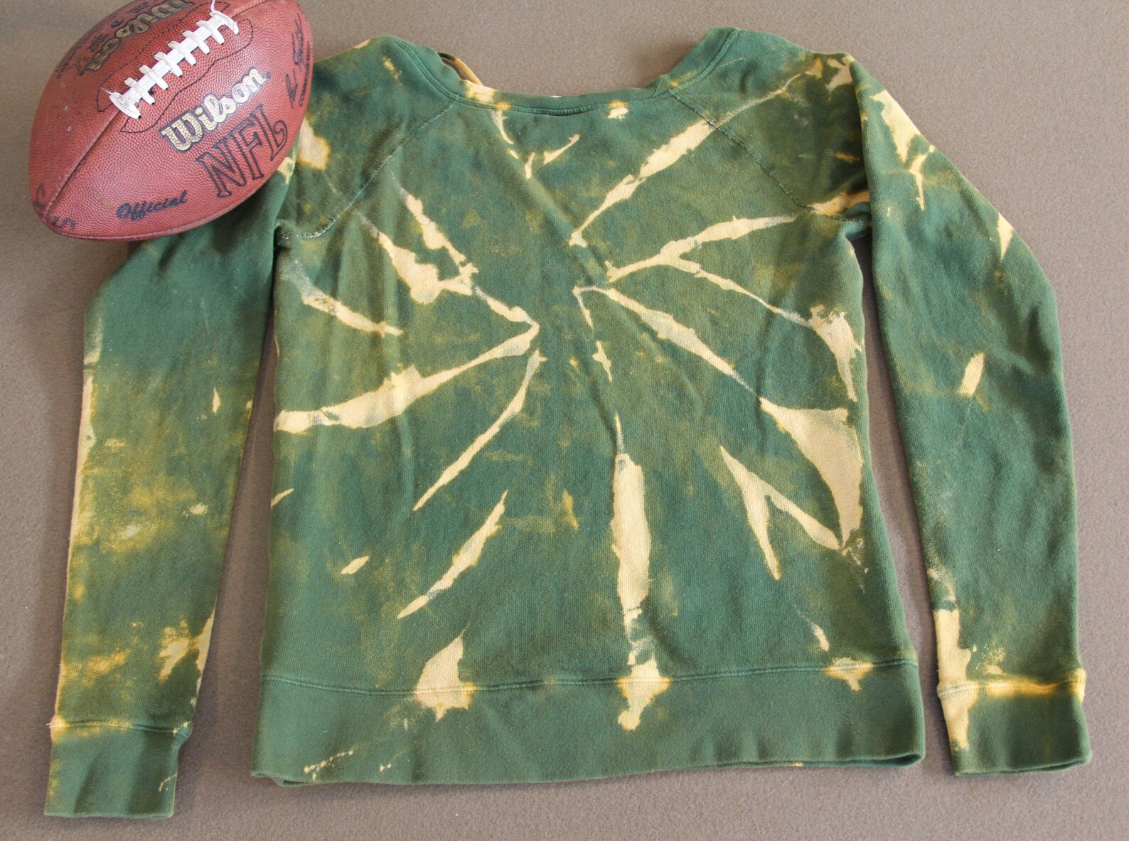 green bay packers tie dye shirt