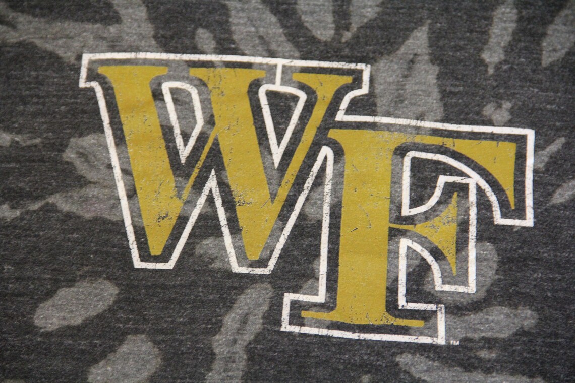 Mens medium Wake Forest University tie dye tshirt Etsy