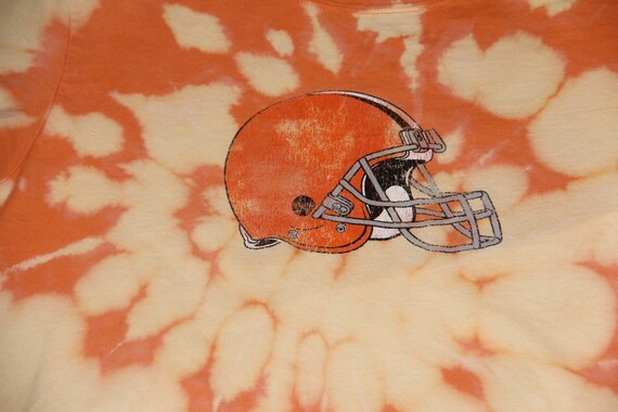 cleveland browns tie dye shirt