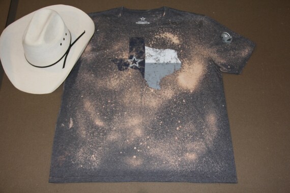Mens Large Dallas Cowboys Tie Dye T 
