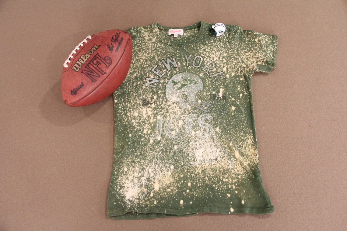 Ladies medium New York Jets subdued tie dye t-shirt | Etsy