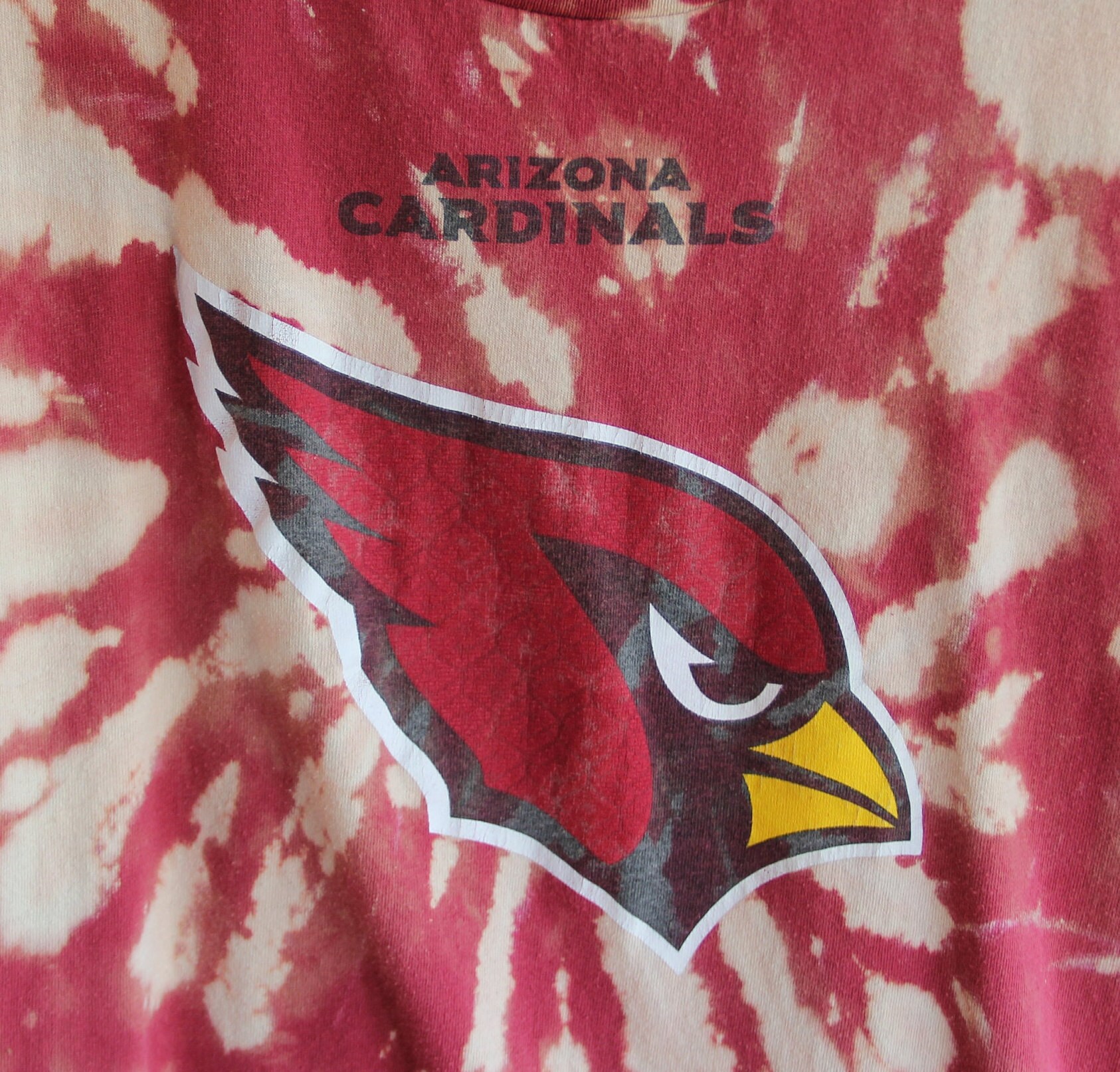 CustomCat St Louis Cardinals Retro MLB Tie Dye T-Shirt SpiderRed / L