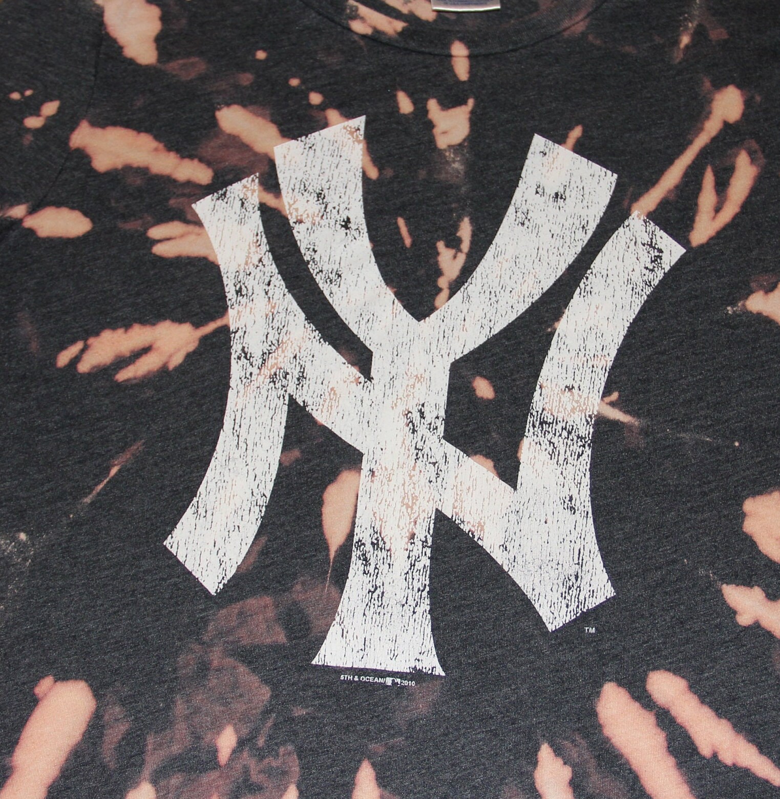 tie dye yankees shirt