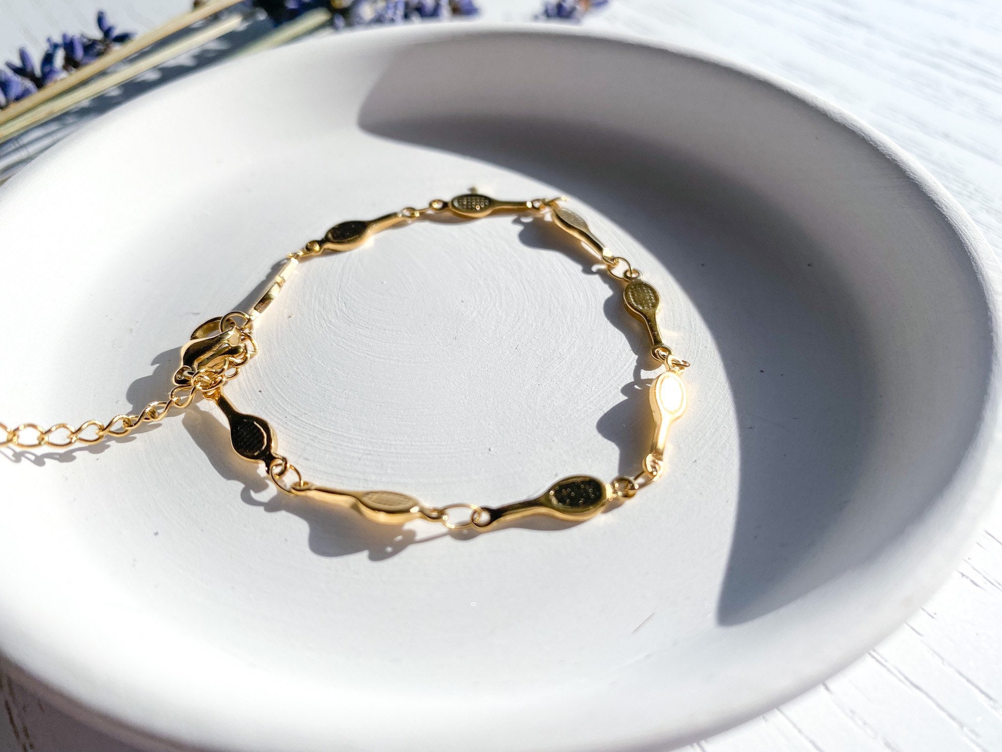 Tennis Racquet Bracelet / Tennis Player Bracelet / Sport Teams Etsy