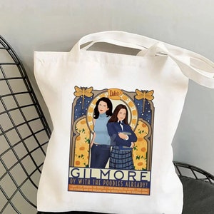 Gilmore Girls Tote Bag - Oy Bei The Poodles Bereits / Sterne Hohle Einkaufstasche