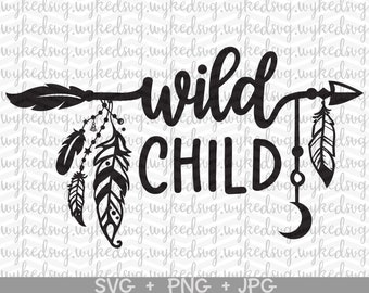 Download Wild Child Svg Etsy