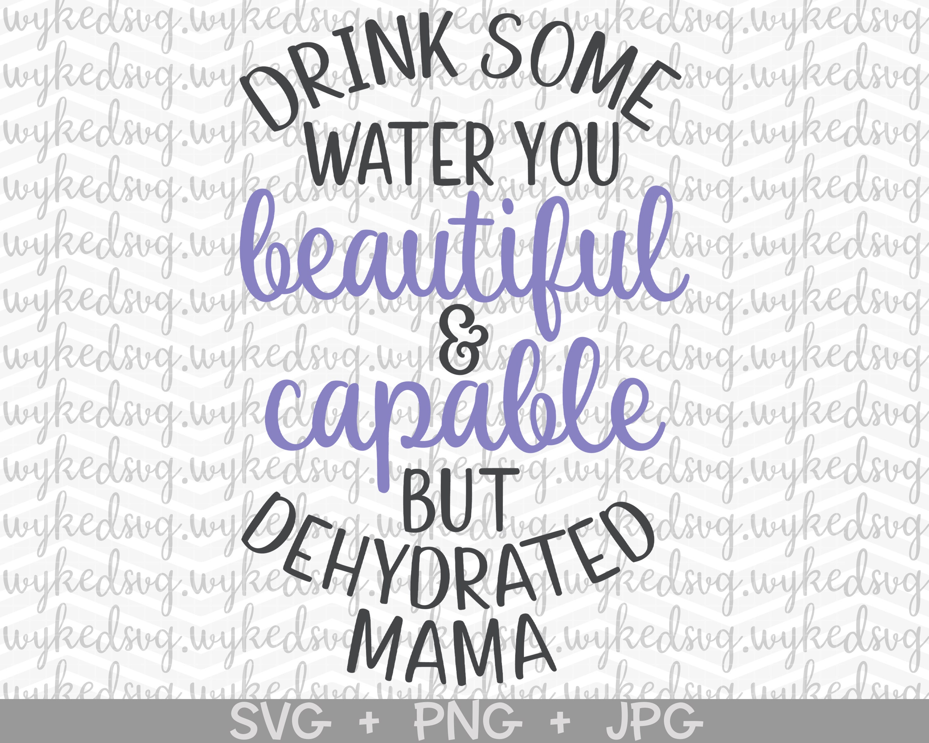 Retro Mama Water Bottle – Always Stylish Mama