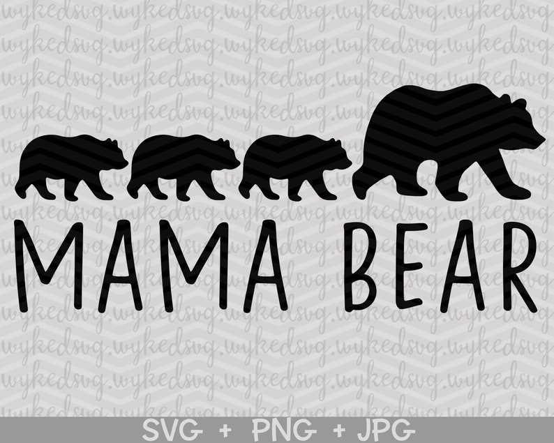 Free Free Mama Bear And Cubs Svg Free 636 SVG PNG EPS DXF File