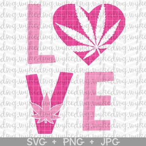 cannabis svg, svg amour cannabis, plateau roulant svg, svg de la Saint-Valentin, svg coeur de marijuana, stoner svg de la Saint-Valentin, feuille de cannabis svg, svg coeur, png