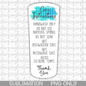 printable care card, care card png, tumbler care card, business card png, small business thank you cards, small business packaging, PNG