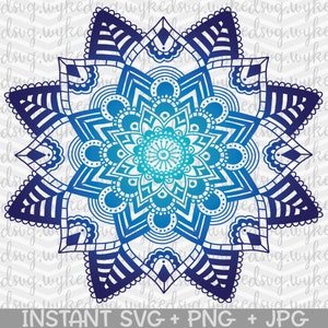 Mandala schneiden, Mandala schneiden, schneiden Datei, Blumen svg, Entangle svg, Mandala Aufkleber png, Rolltablett-Aufkleber, Ombre png, Clipart, png