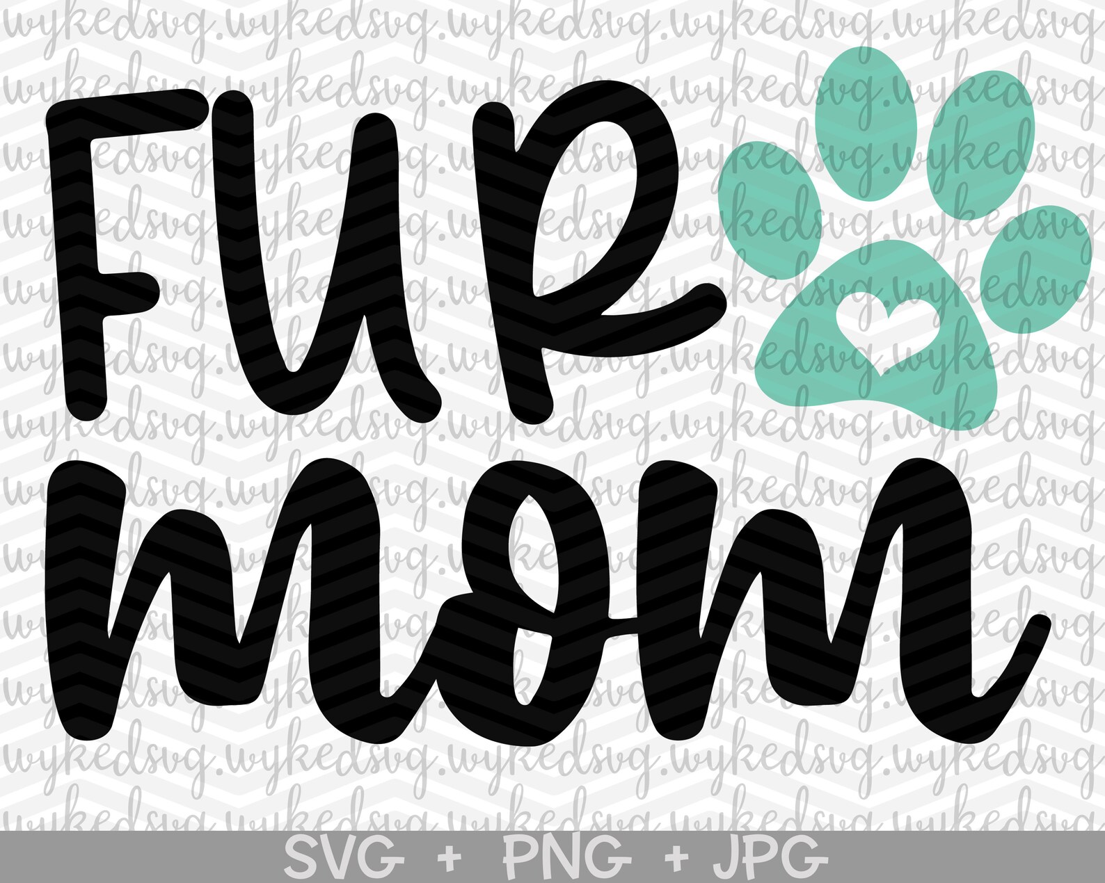 Fur Mom Svg Paw Svg Fur Mama Svg Dog Mom Svg Dog Svg Etsy