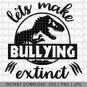 Mobben aussterben lassen, Rosa Shirt Tag, positives Design, Art Design, freundlich sein, Sublimation png, Antimobbing svg, Mobbing svg, Kinder svg
