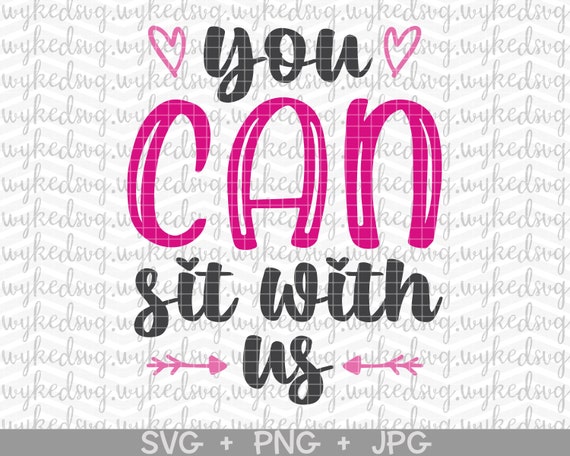 You Can Sit With Us Anti-Bullying T-Shirt You Can Sit With Us Anti-Bullying T-Shirt