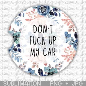 car coaster png, car coaster sublimation design, png files for sublimation, sublimation car coaster, car coaster design, floral png, PNG