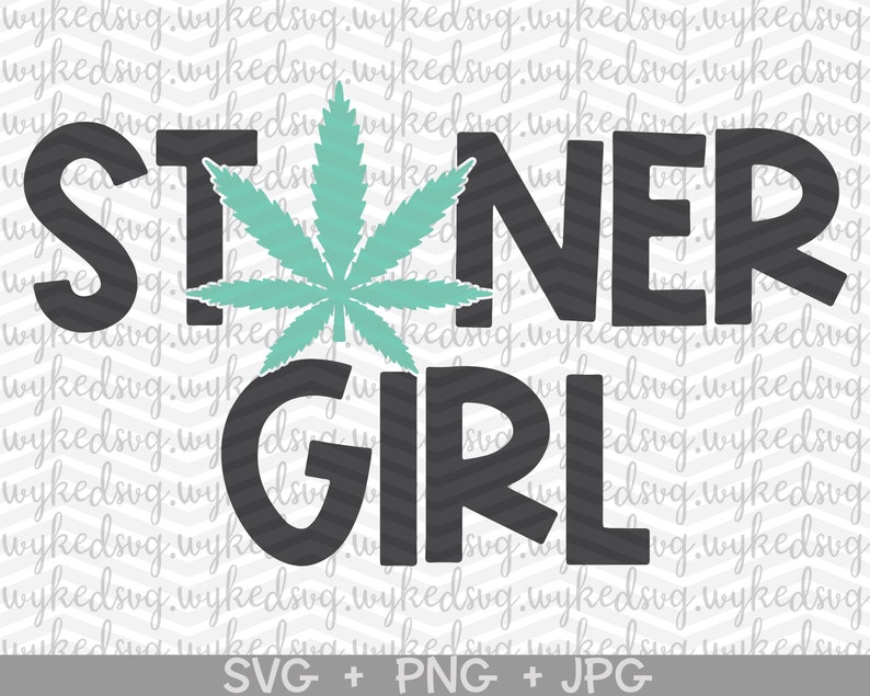 Download Stoner girl svg weed svg rolling tray svg cannabis svg | Etsy