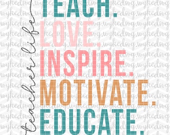 teacher svg, teacher appreciation shirt, school svg, svg cutfile, sublimation design transfer, trendy teacher png, educational assistant SVG