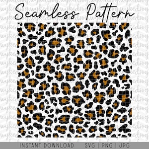 leopard print pattern svg, leopard pattern svg, repeating pattern, cheetah print svg, animal print svg, leopard print png, seamless pattern