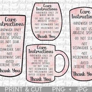 tumbler care card bundle, print and cut care cards, watercolor png, printable care cards, thank you card png, care card bundle png, jpg