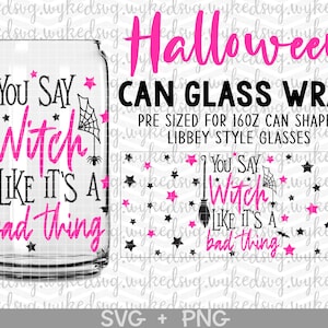 halloween can glass svg, libbey can glass svg, can glass wrap svg, coffee glass wrap svg, 16oz libbey wrap svg, libbey full wrap svg, SVG
