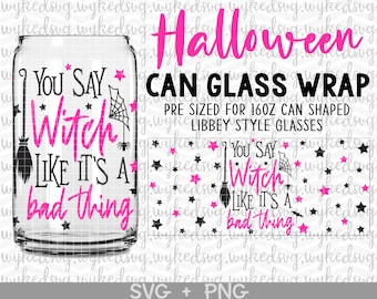 halloween puede vidrio svg, libbey puede vidrio svg, puede envoltura de vidrio svg, envoltura de vidrio de café svg, 16oz libbey wrap svg, libbey full wrap svg, SVG