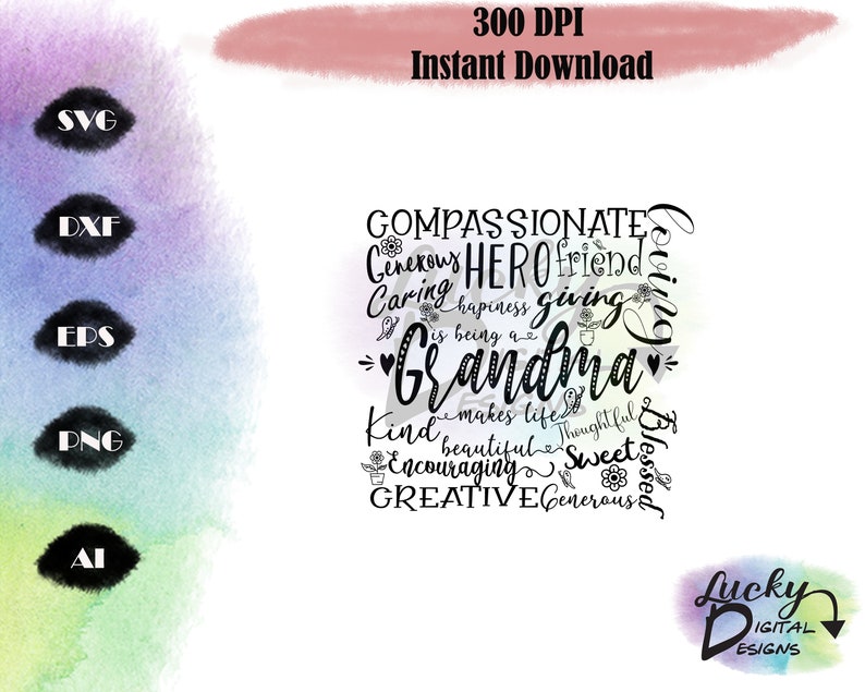Download Grandma Svg Mothers Day Svg Jpg Png Dxf Cricut Cut Files ...