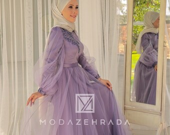 Muslim Wedding Dress Etsy