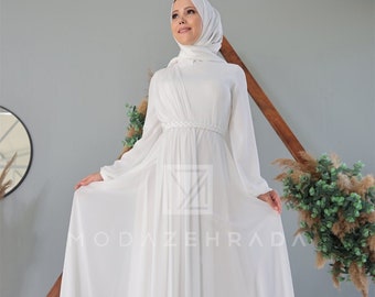 simple nikah outfit